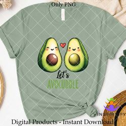 let's avocuddle png