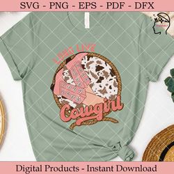 long live cowgirl western svg design