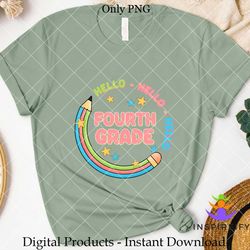 hello 4th grade pencil