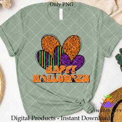 happy halloween png halloween heart png