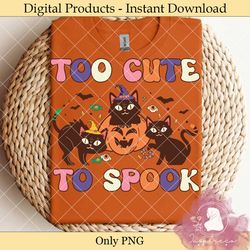 too cute to spook cute black cat
