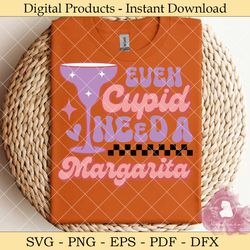 *even cupid need a margarita svg design