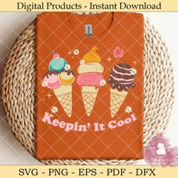 keepin' it cool retro summer icecream