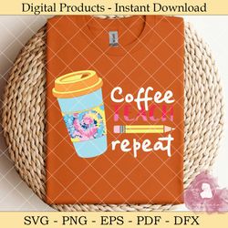 coffee teach repeat thank you teacher