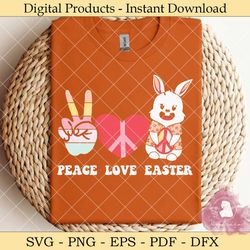 peace love easter bunny