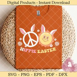 hippie easter peace sign smiley face