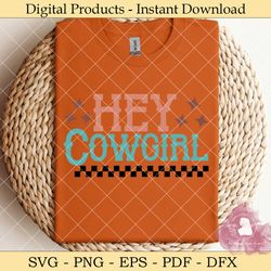 hey cowgirl – retro western svg