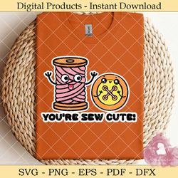 sew cute sewing puns svg