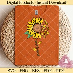 you are my sunshine sunflower svg