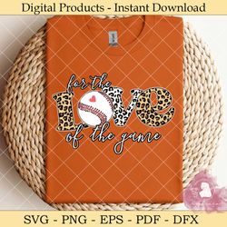 for the love of the game baseball