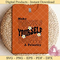 make yourself a priority svg.