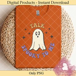 talk spooky to me retro design