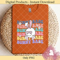 bunny babe easter bunny smiley face