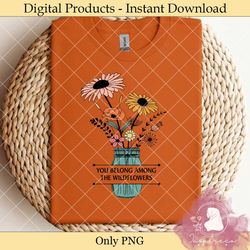 bundle mental health wildflowers graphic