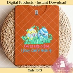 i'm so eggcited easter pun eggs