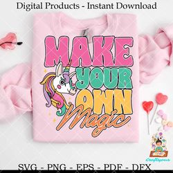 make your own magic unicorn svg