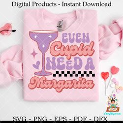 *even cupid need a margarita svg design