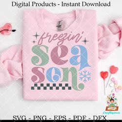 freezin' season svg design