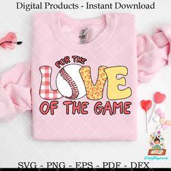 for the love of the game softball