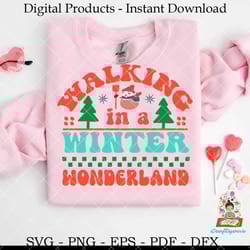 walking in a winter wonderland