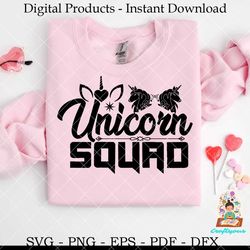 unicorn squad unicorn svg