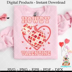 howdy valentine's day svg bundle
