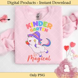 kindergarten is magical unicorn