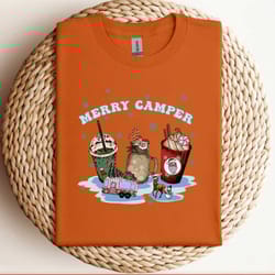 merry camper christmas camping png