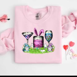 spring wine glasses sublimation