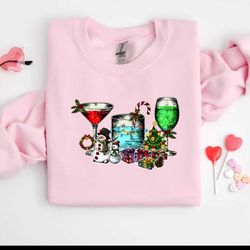 winter wine glasses sublimation