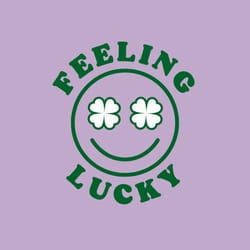 feeling lucky, smiley