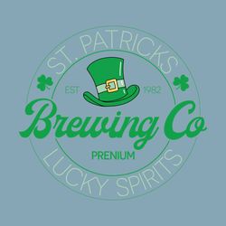 lucky's brewing co saint patrick's svg