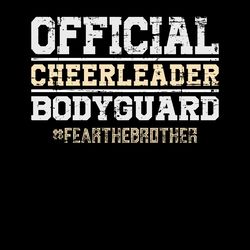 brother shirt design brother cheerleader