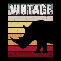 retro 80s 90s tshirt design rhino shirt digital download files