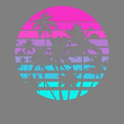 retro 80s 90s tshirt design beach style digital download files