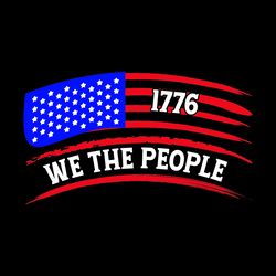 patriotic we the people vintage usa flag