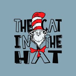 Dr Seuss The Cat In The Hat SVG