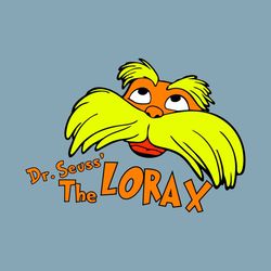 Funny Character Dr Seuss The Lorax SVG