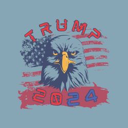 President Trump 2024 Election Eagle SVG