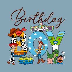 Birthday Boy Toy Story PNG