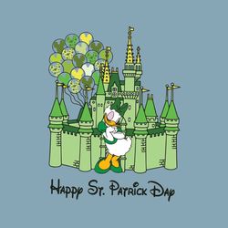 Daisy Duck Happy St Patricks Day SVG