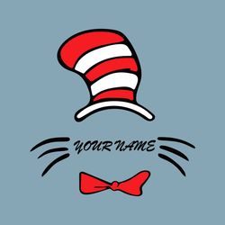 Dr Seuss svg | cat in the hat svg