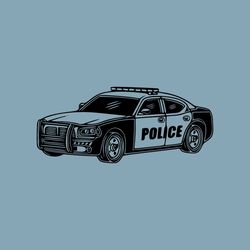 Police Car SVG, Police Car Png, Police Car Clipart, Police Svg, Policeman Svg, Police Car Cut file, Silhouette, Svg, Png