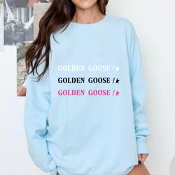Golden Goose Png Svg, Golden Goose Shirt, Goose Shirt Png, Trendy Crewneck Svg, Preppy Shirt Png, Preppy Shirt Png Svg