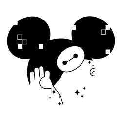 baymax svg big hero 6 png clipart , cut file outline silhouette
