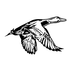 flying duck svg digital download files