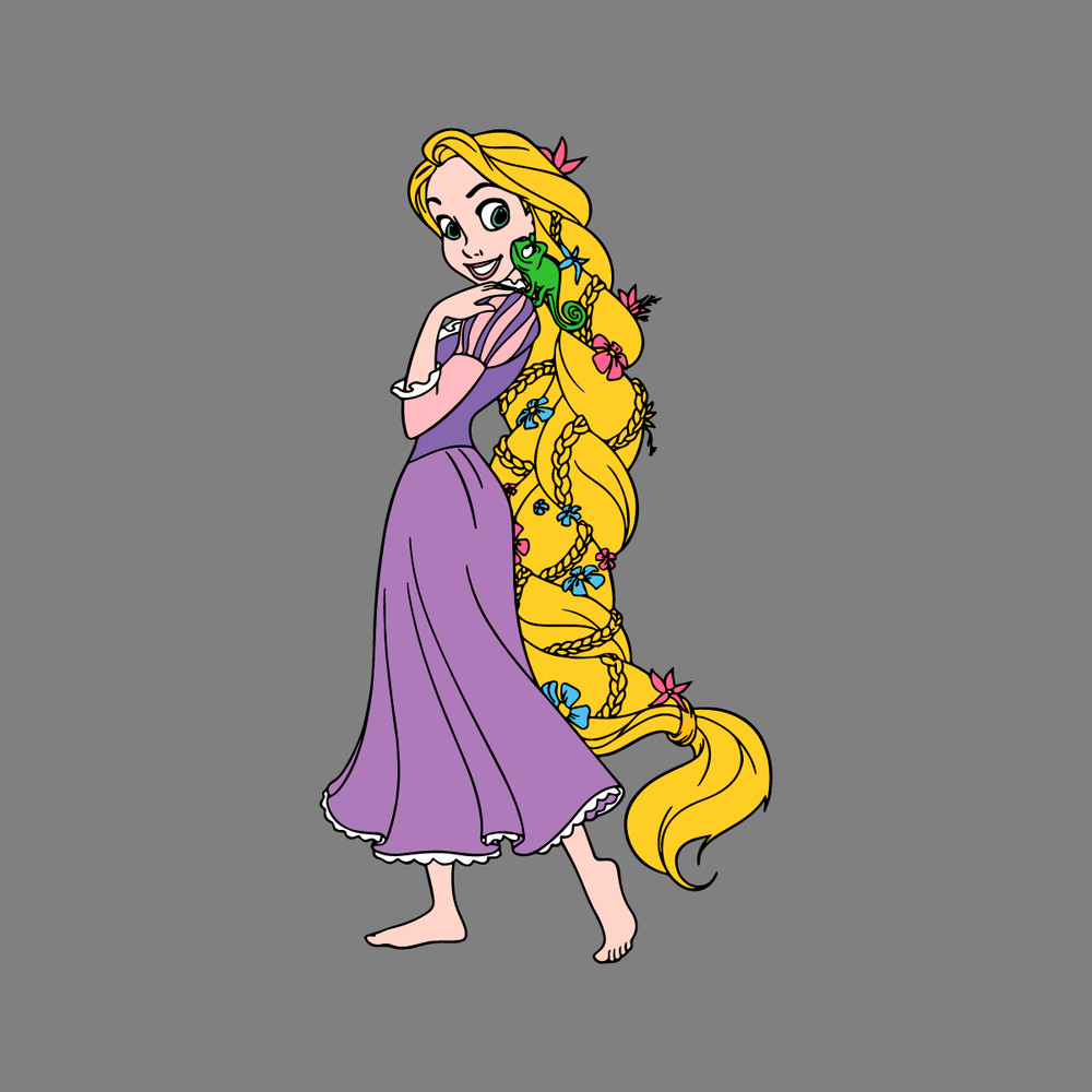 QualityPerfectionUS-Digital-Download---Tangled-Rapunzel-and-Pascal---PNG-2247597.png