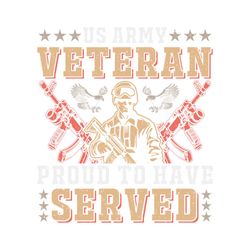 US Army Veteran SVG Sublimation TShirt
