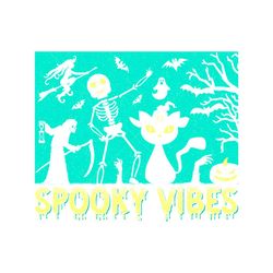 Spooky Vibes Halloween TShirt Design
