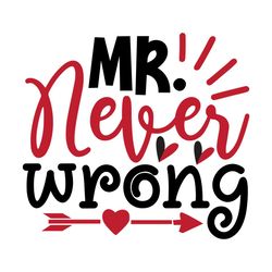 Mr Never Wrong